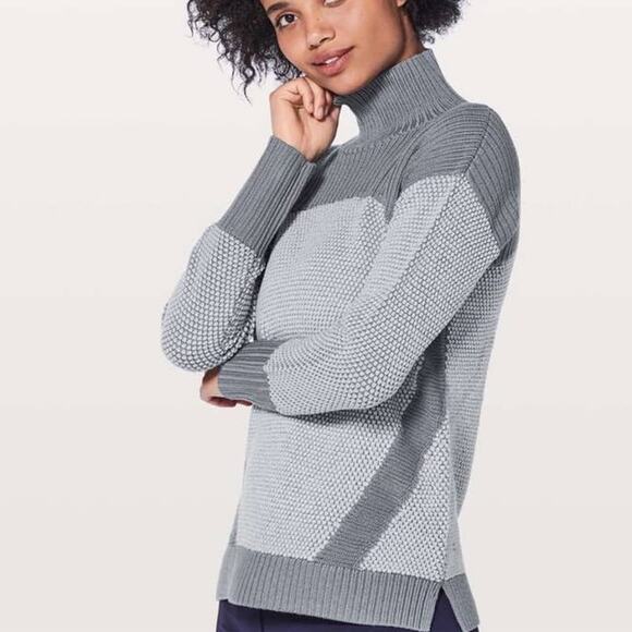 Lululemon Warm and Restore Merino Wool Sweater Size 4 - Picture 5 of 5